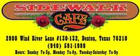SIdewalk Cafe 202//82